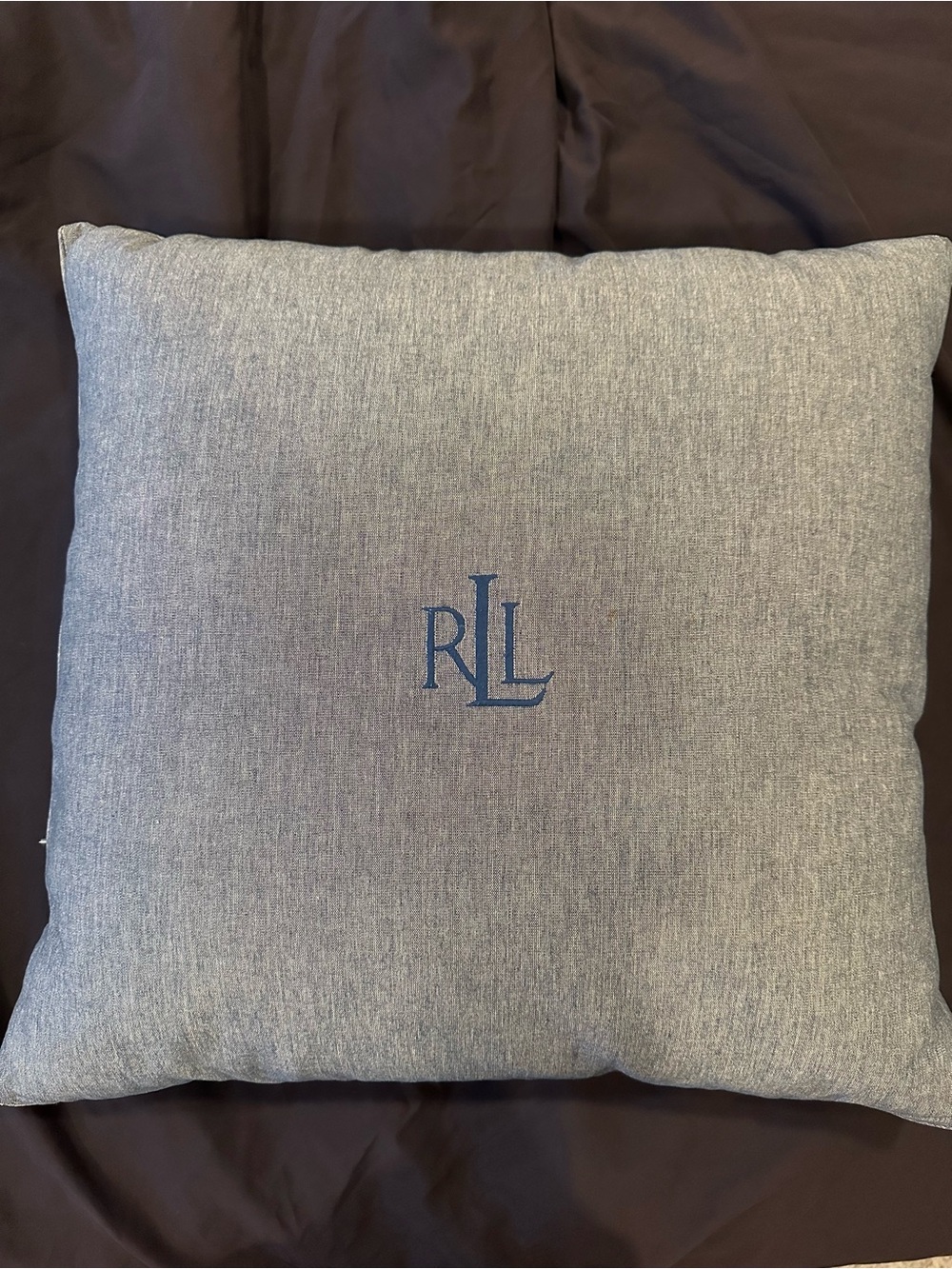 Lauren Ralph Lauren Embroidered Throw Pillow